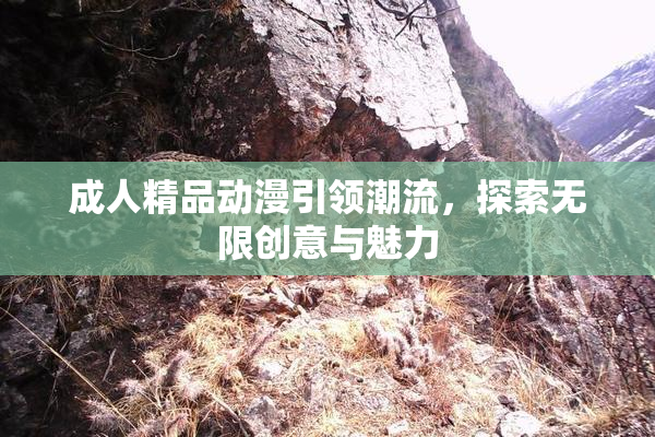 成人精品动漫引领潮流，探索无限创意与魅力