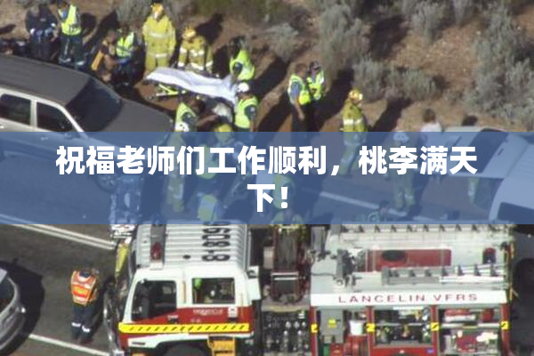 祝福老师们工作顺利，桃李满天下！
