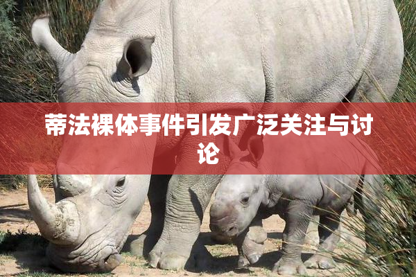 蒂法裸体事件引发广泛关注与讨论