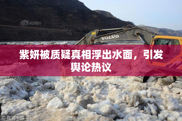 紫妍被质疑真相浮出水面，引发舆论热议