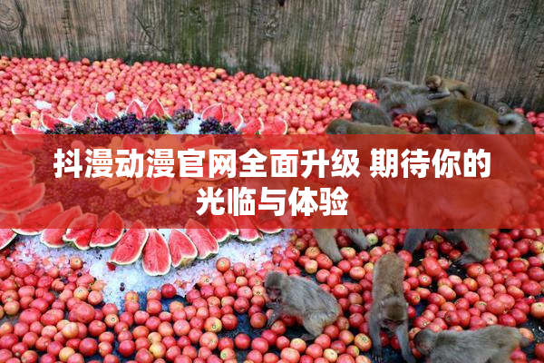 抖漫动漫官网全面升级 期待你的光临与体验