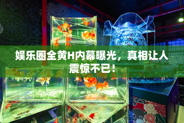 娱乐圈全黄H内幕曝光，真相让人震惊不已！