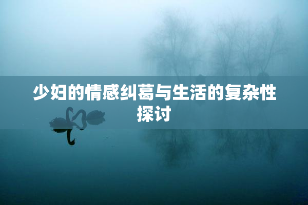 少妇的情感纠葛与生活的复杂性探讨