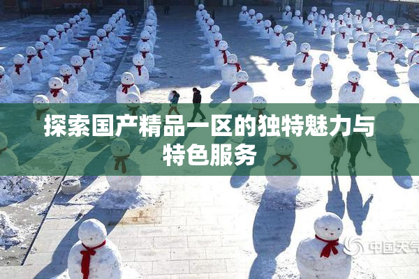 探索国产精品一区的独特魅力与特色服务