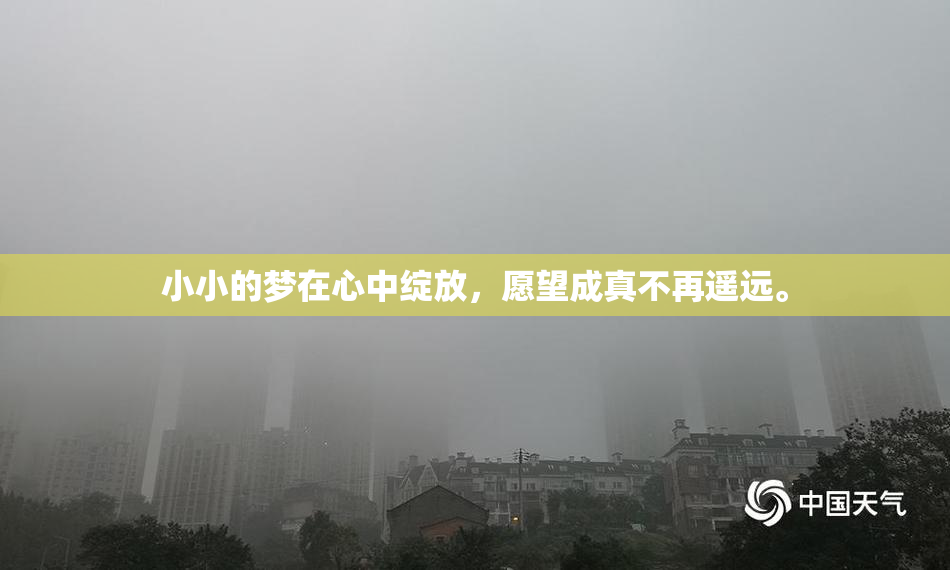 小小的梦在心中绽放，愿望成真不再遥远。