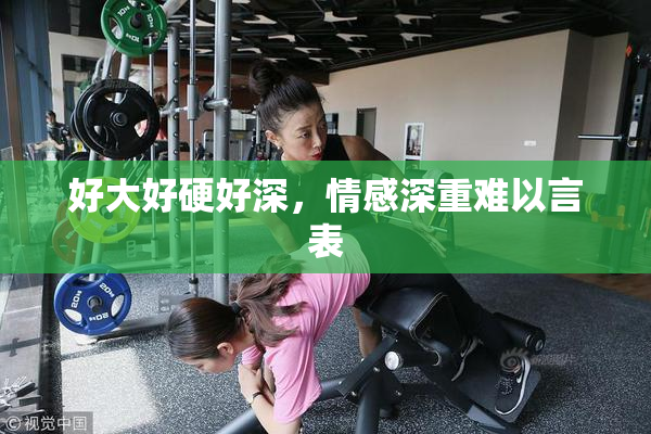 好大好硬好深，情感深重难以言表