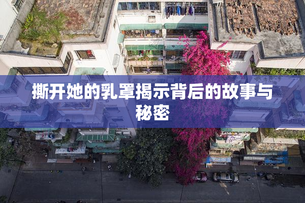 撕开她的乳罩揭示背后的故事与秘密