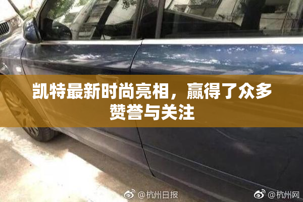 凯特最新时尚亮相，赢得了众多赞誉与关注