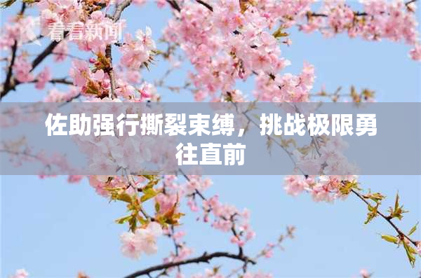 佐助强行撕裂束缚，挑战极限勇往直前