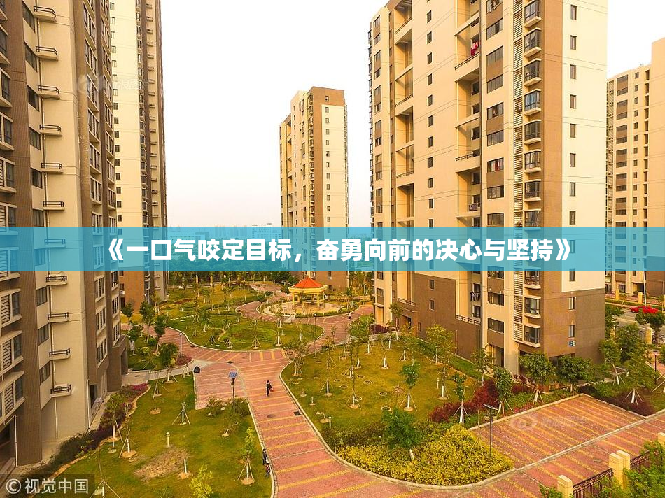 《一口气咬定目标，奋勇向前的决心与坚持》