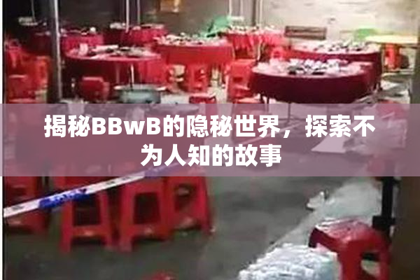 揭秘BBwB的隐秘世界，探索不为人知的故事