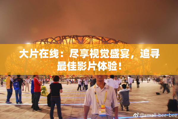 大片在线：尽享视觉盛宴，追寻最佳影片体验！