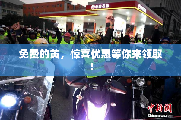免费的黄，惊喜优惠等你来领取！