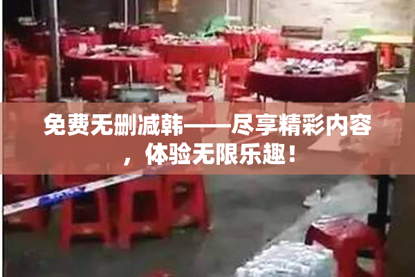 免费无删减韩——尽享精彩内容，体验无限乐趣！