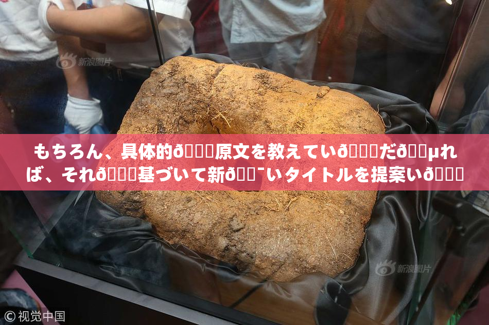 もちろん、具体的🍑原文を教えてい👅だ🈵れば、それ🎆基づいて新🔯いタイトルを提案い👅🔯🖤す。