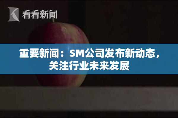 重要新闻：SM公司发布新动态，关注行业未来发展