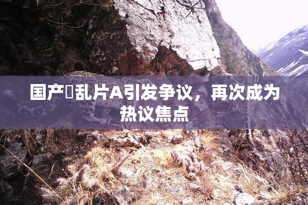 国产婬乱片A引发争议，再次成为热议焦点