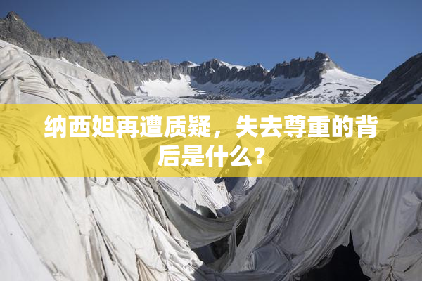 纳西妲再遭质疑，失去尊重的背后是什么？