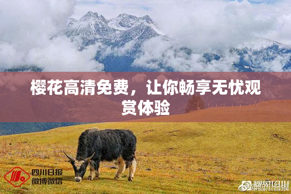 樱花高清免费，让你畅享无忧观赏体验