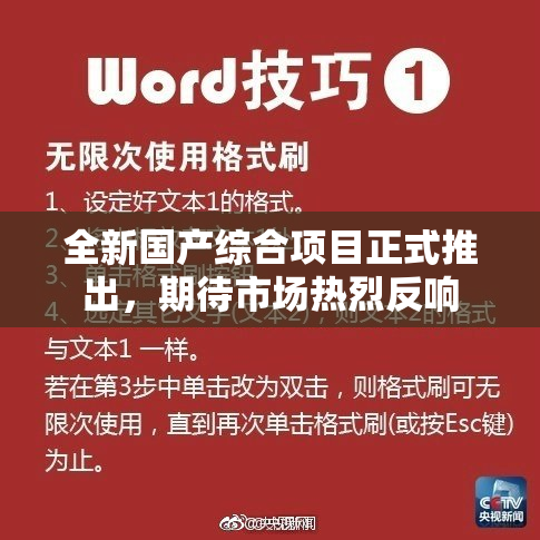 全新国产综合项目正式推出，期待市场热烈反响