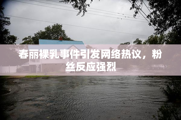 春丽裸乳事件引发网络热议，粉丝反应强烈