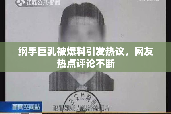 纲手巨乳被爆料引发热议，网友热点评论不断