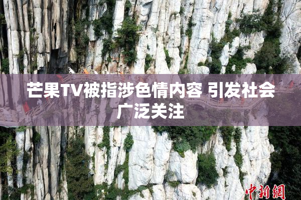 芒果TV被指涉色情内容 引发社会广泛关注