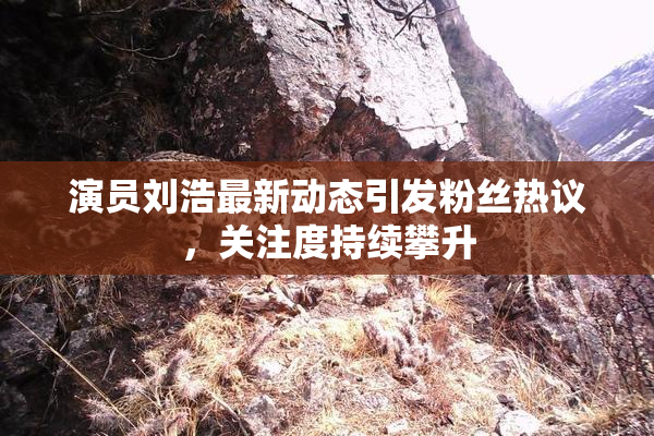 演员刘浩最新动态引发粉丝热议，关注度持续攀升
