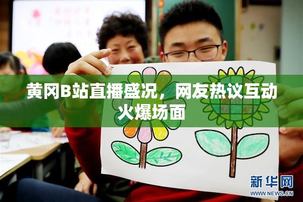 黄冈B站直播盛况，网友热议互动火爆场面