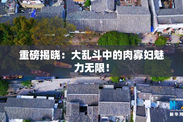 重磅揭晓：大乱斗中的肉寡妇魅力无限！