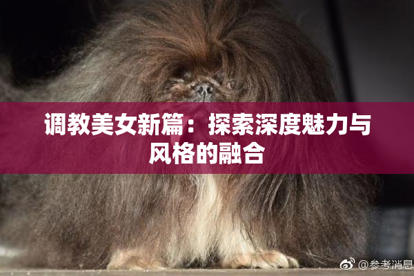 调教美女新篇：探索深度魅力与风格的融合