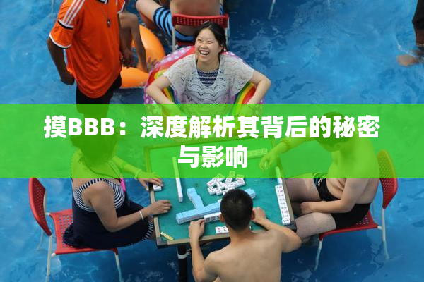 摸BBB：深度解析其背后的秘密与影响