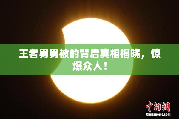 王者男男被的背后真相揭晓，惊爆众人！