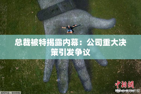总裁被特揭露内幕：公司重大决策引发争议
