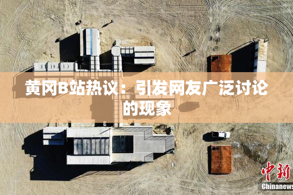 黄冈B站热议：引发网友广泛讨论的现象