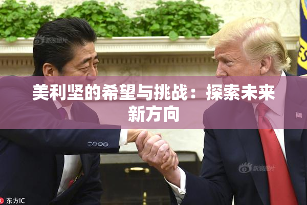 美利坚的希望与挑战：探索未来新方向