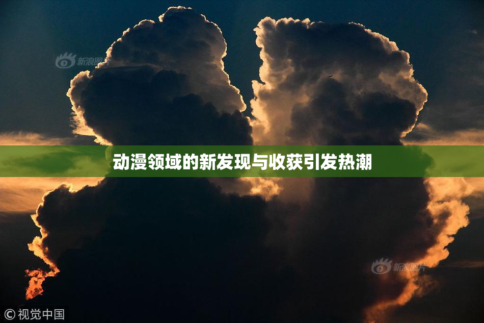 动漫领域的新发现与收获引发热潮