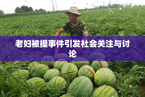 老妇被搡事件引发社会关注与讨论