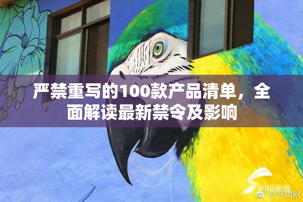 严禁重写的100款产品清单，全面解读最新禁令及影响