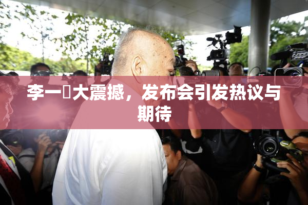 李一挏大震撼，发布会引发热议与期待