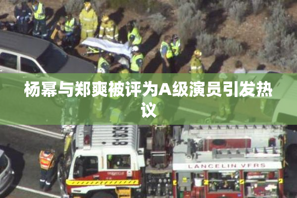 杨幂与郑爽被评为A级演员引发热议
