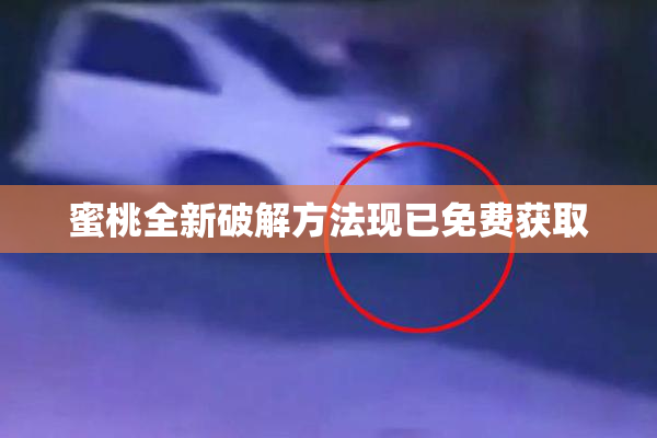 蜜桃全新破解方法现已免费获取