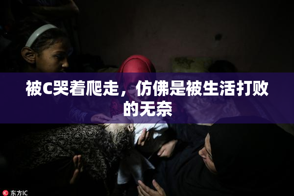 被C哭着爬走，仿佛是被生活打败的无奈