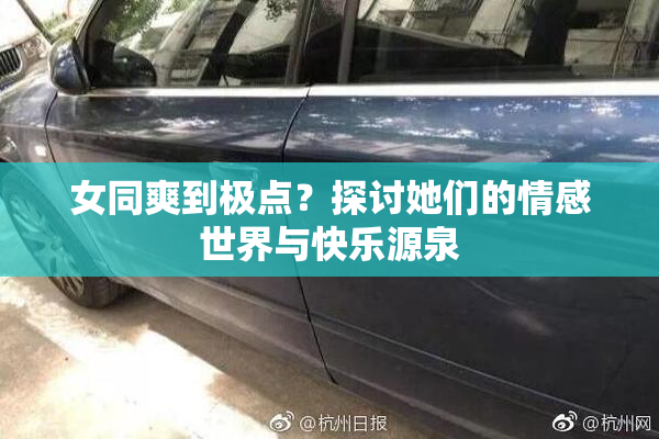 女同爽到极点？探讨她们的情感世界与快乐源泉