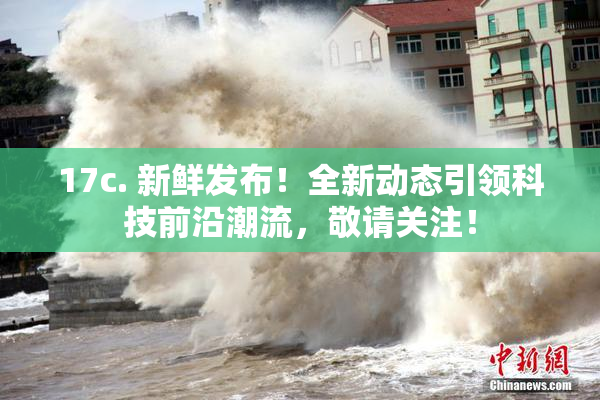 17c. 新鲜发布！全新动态引领科技前沿潮流，敬请关注！