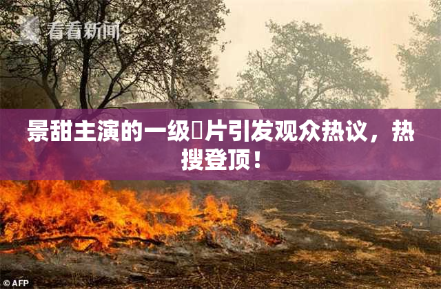 景甜主演的一级婬片引发观众热议，热搜登顶！