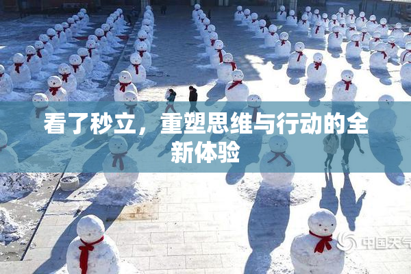 看了秒立，重塑思维与行动的全新体验