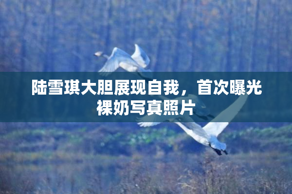 陆雪琪大胆展现自我，首次曝光裸奶写真照片