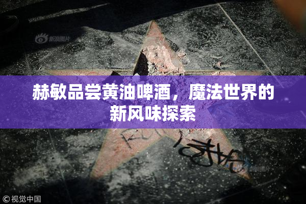 赫敏品尝黄油啤酒，魔法世界的新风味探索