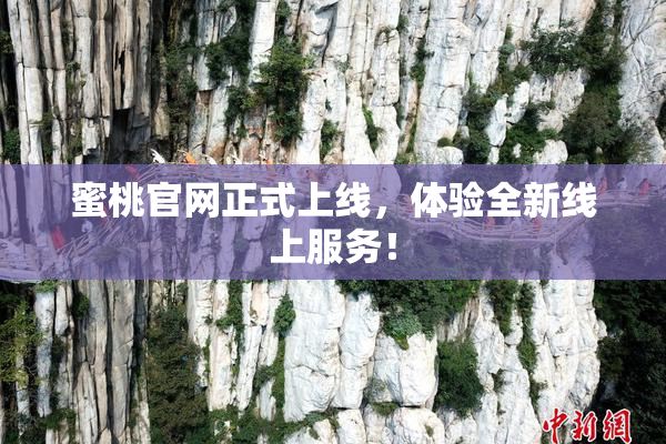 蜜桃官网正式上线，体验全新线上服务！